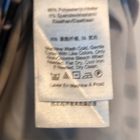 DKNY Women's Animal Print Wrap Blouse - Picture 5 of 5